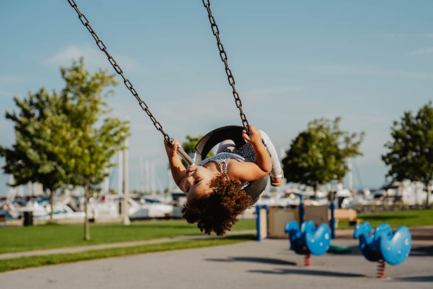 Outdoor activities for toddlers in childcare